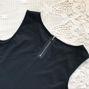 {LOFT} Tank w Exposed Back Zipper